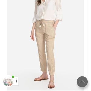 Johnny Was Kemi Linen jogger pant